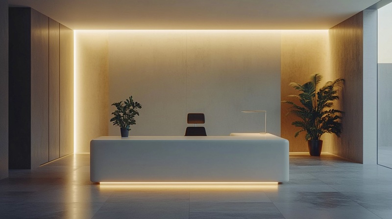 Modern Office Lobby